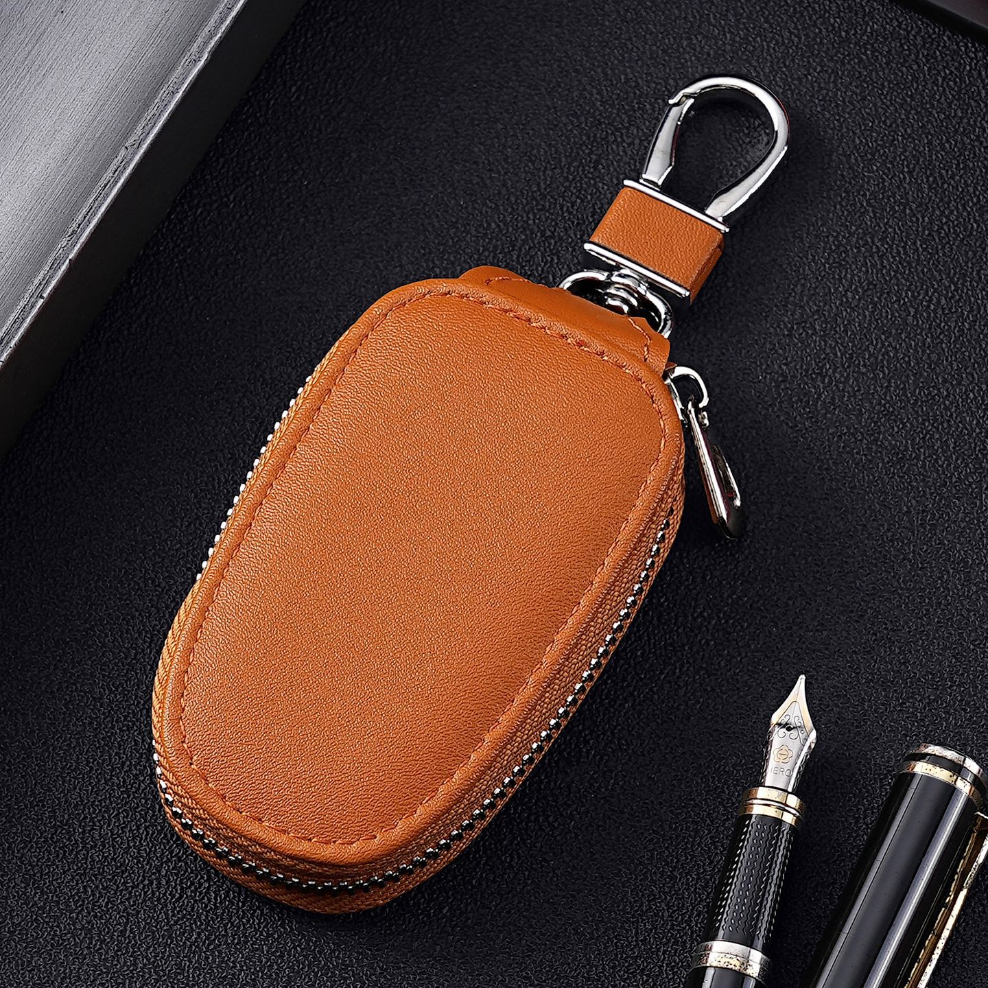 Cross-Border Car Key Bag, Universal Car Key Storage Bag, Creative, Fashionable, Simple, Business and Home Use Key Bag Cover