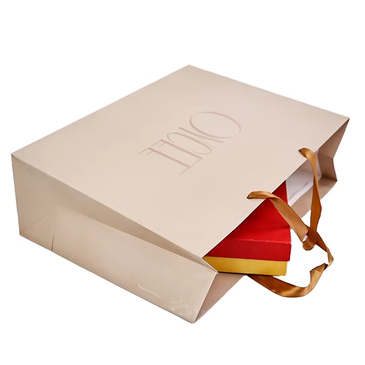 Pengda Custom-Made Fashionable Paper Shopping Bags, Decorative Gift Paper Bags with Handles