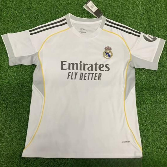 New 2425 Club Men's T-Shirt Short Sleeve Real Madrid Barcelona Manchester United Arsenal Liverpool Chelsea Milan