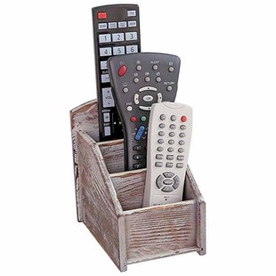 Customized Solid Wood Desktop Remote Control Wooden Storage Box Multifunctional Organizing Box
