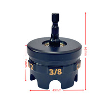 跨境 Nut Zipper Drill Attachment快速拆卸螺母钻头套筒扳手工具