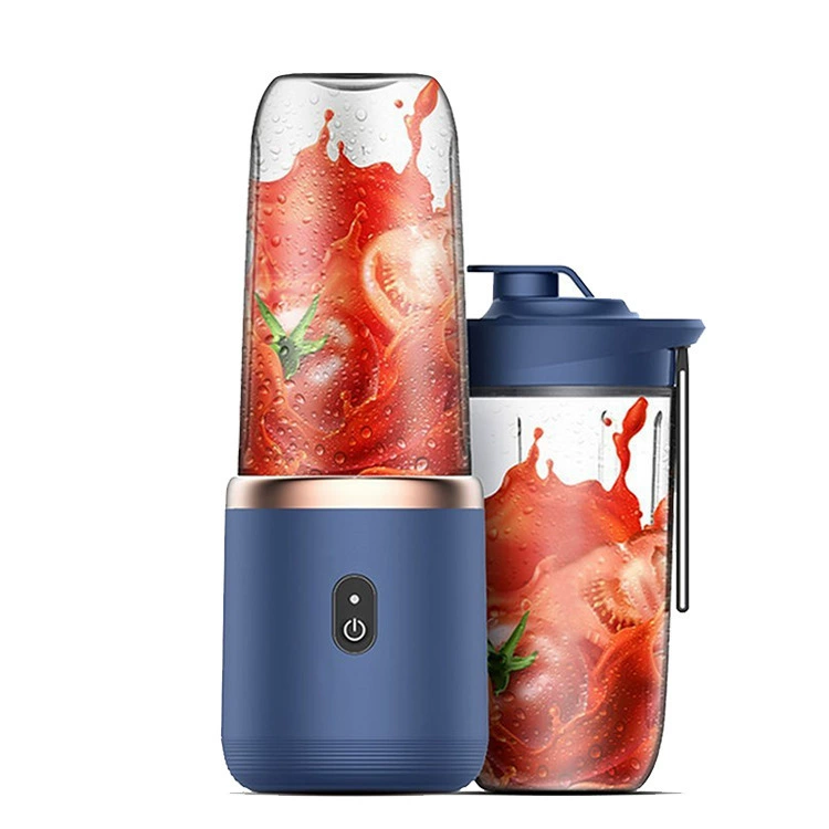 Portable Rechargeable Handheld Blender, 6-Blade Multifunction, Single/Double Cup, 350 g