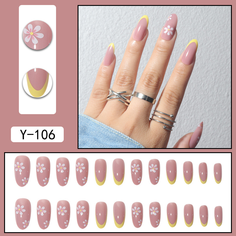 Simple Style Gradient Color Plastic Nail Patches 1 Set display picture 22