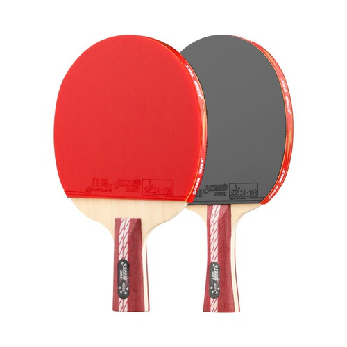 Double Happiness Table Tennis Racket Double Happiness Three-Star Beginner Type III pen-hold horizontal shot nine-star professional-grade single shot wholesale