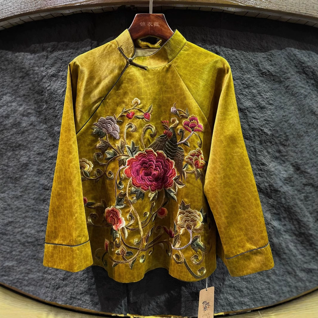 Национальный стиль новый китайский тяжелый атлас