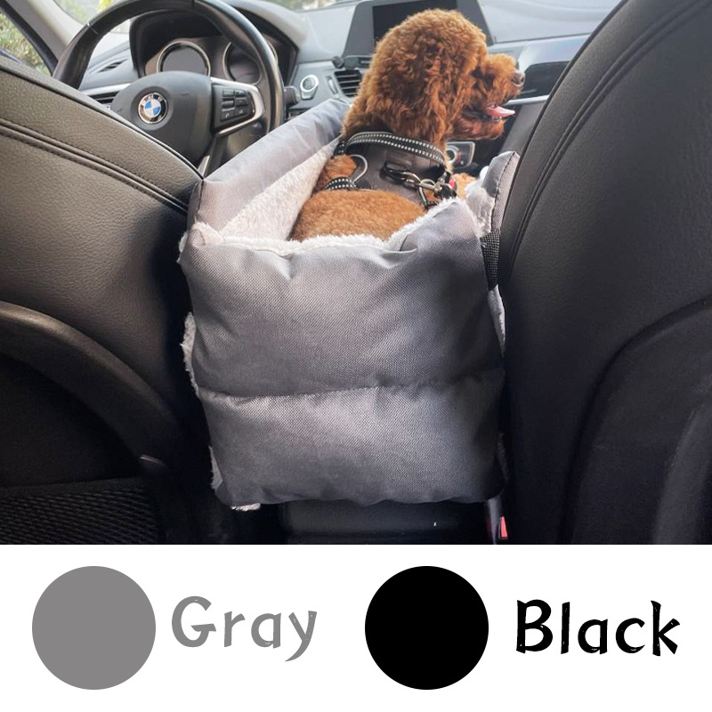 Suministros transfronterizos para mascotas invierno nueva consola central apoyabrazos nido coche nido estera perro gato perro fuera mochila entrega