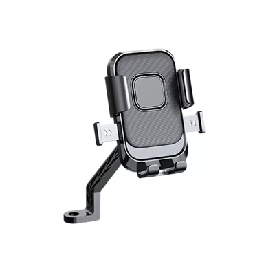 Car phone holder Phone Holder, Electric Motorcycle - 089-mirror-base-model-black