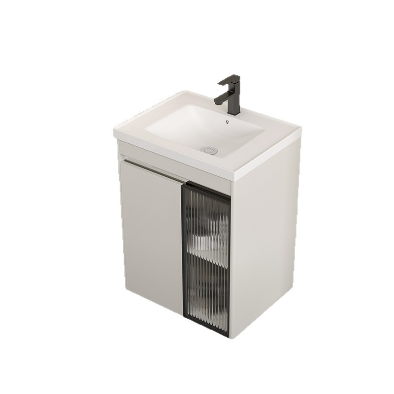 Baño de acero inoxidable impermeable moderno y simple, gabinete de espejo inteligente, baño de balcón, nuevo producto.