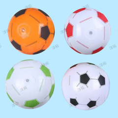 Factory direct sales cartoon ball six-piece colorful ball watermelon smiling face PVC inflatable toy beach ball