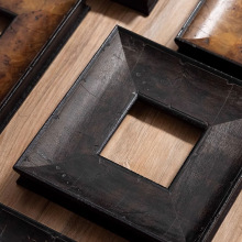 实木高端线条中古风木质松木画框装饰条镜框证书边框条相框外框条