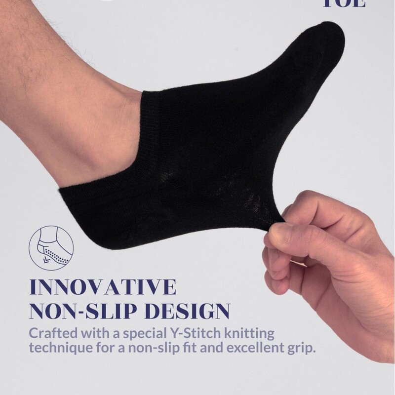 Cross-border men's invisible boat socks made of bamboo fiber, ultra-thin, seamless, non-slip, breathable, sweat-absorbent, and non-binding Cross-border men's invisible boat socks made of bamboo fiber, ultra-thin, seamless, non-slip, breathable, sweat-absorbent, and non-binding