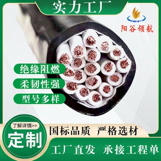 阳谷电缆厂家控制电缆电缆KVV KVVR软芯控制线缆使用寿命长