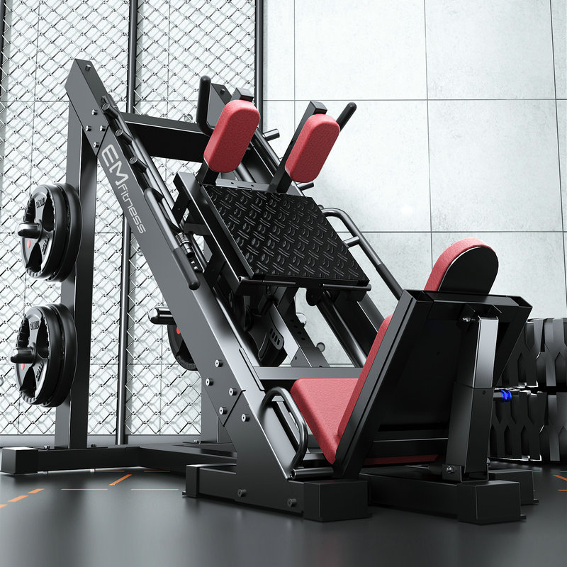 Tezewa máquina de pedal invertido merluza sentadilla supina pierna entrenamiento de fuerza pedal invertido pedal suave doble en un entrenador