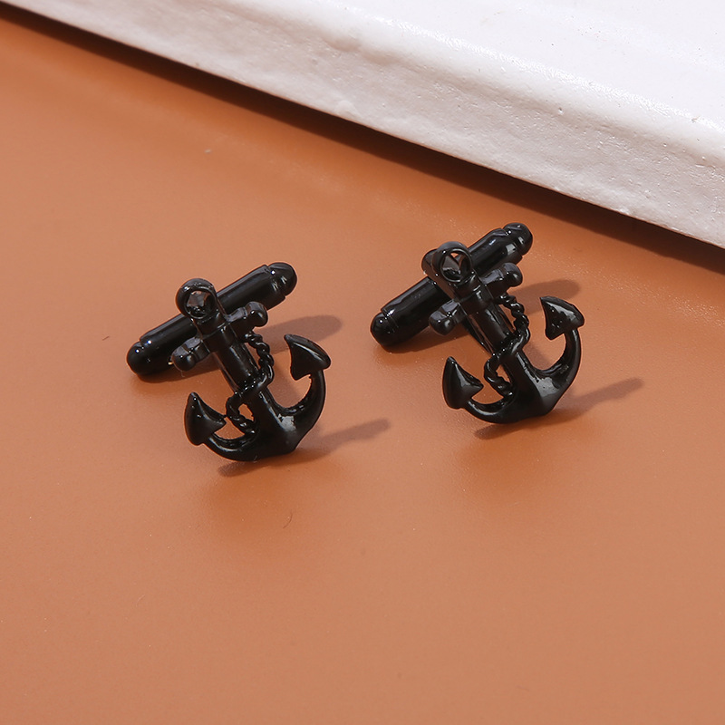 nuovi gemelli ancora tendenza moda personalità uomini e donne affari camicia polsino chiodo accessori Gemelli_voghion.com