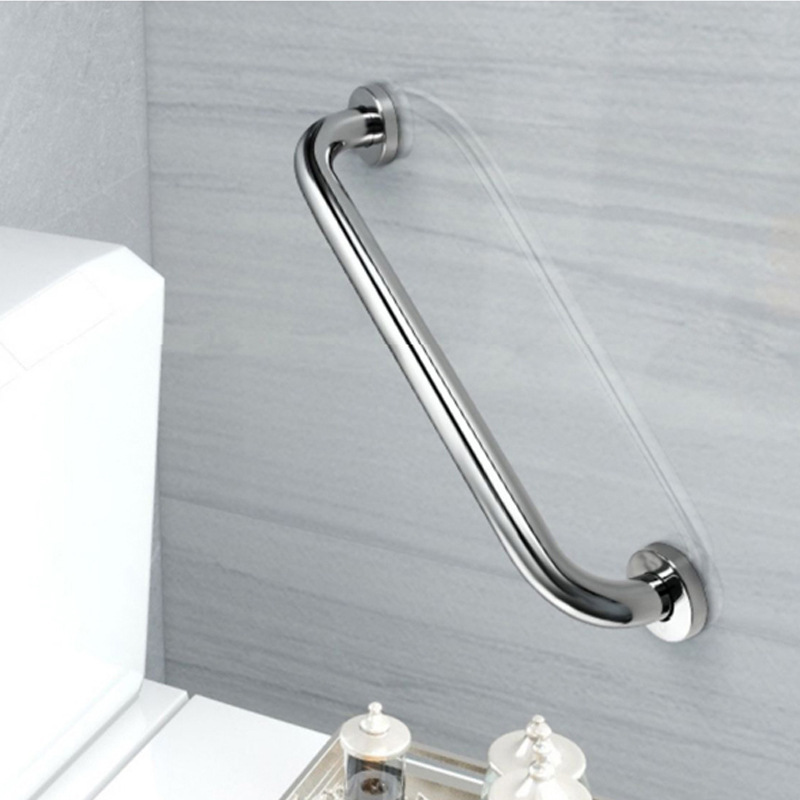 Stainless Steel Handrails Barrier-Free Bathroom Toilet Bathtub Handrails Disabled Elderly Safety Handles Bathroom Handrails
