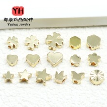 14/18k��ɫ���������������ǹ���ɢ�����diy�Ʒ��朲������l