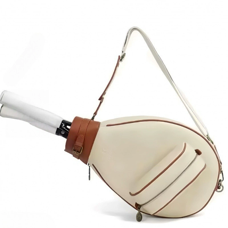Tennis shoulder bag for badminton, backpack, retro sports one-shoulder bag