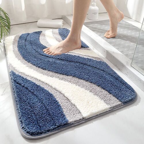 Bathroom/Sanitary Room Large Capacity Anti-Slip Absorbent Mat - Versatile Bedroom Foot Mat - Best Choice Practical Home Decor Selection