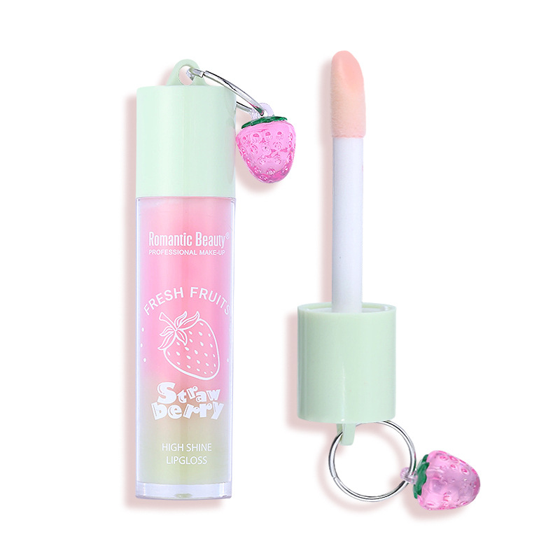Esmalte labial hidratante transfronterizo de tres colores, esmalte labial hidratante, esmalte labial fácil de colorear, mejora la apariencia y el aceite de lápiz labial natural
