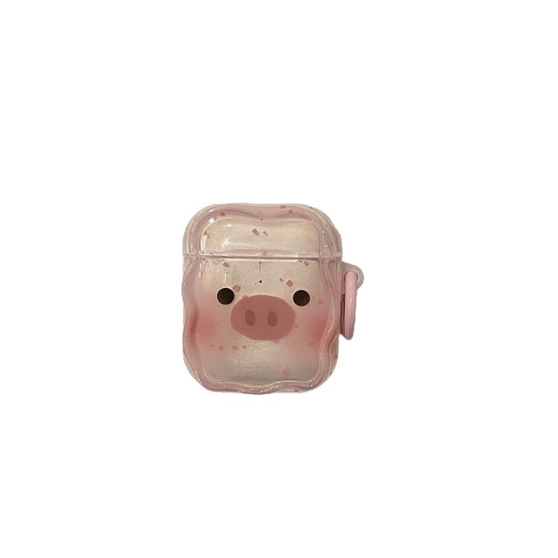 Ins Cartoon Pink Inkjet Piggy para AirPods 4 Apple auriculares AirPods Pro3 cubierta image 6