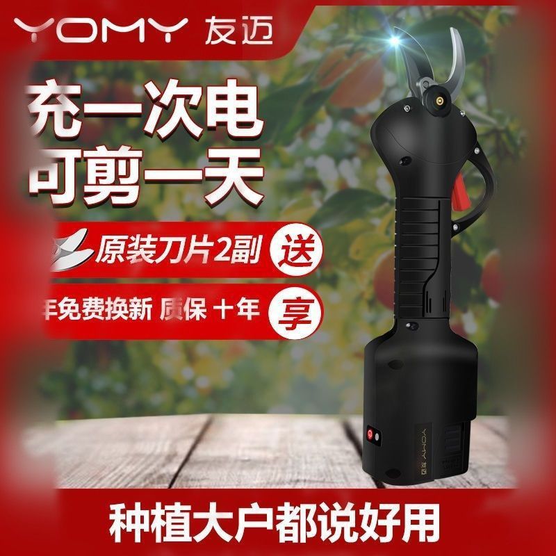 电动剪刀果树充电式修枝剪德国电剪子专用园林锂电剪刀粗枝剪树枝