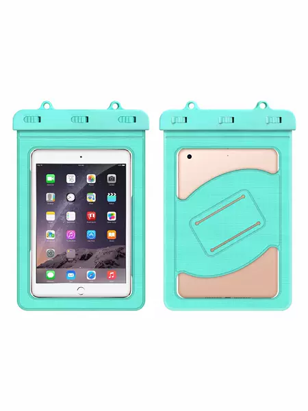 Cross-Border Popular Mini Tablet Waterproof Case Mobile Phone Waterproof Bag Touch Screen Water Park Waterproof Bag iPad Waterproof Bag