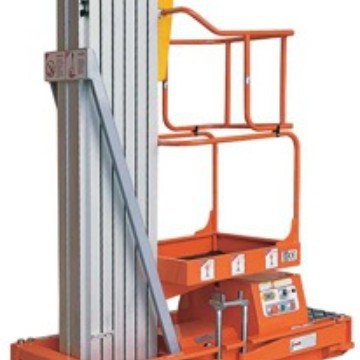 上海升降机 铝合金升降平台 桅杆移动式高空作业平台