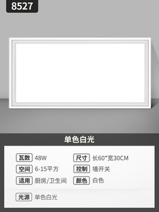 LED ceiling light panel light integrated ceiling flat office kitchen bathroom toilet lamps