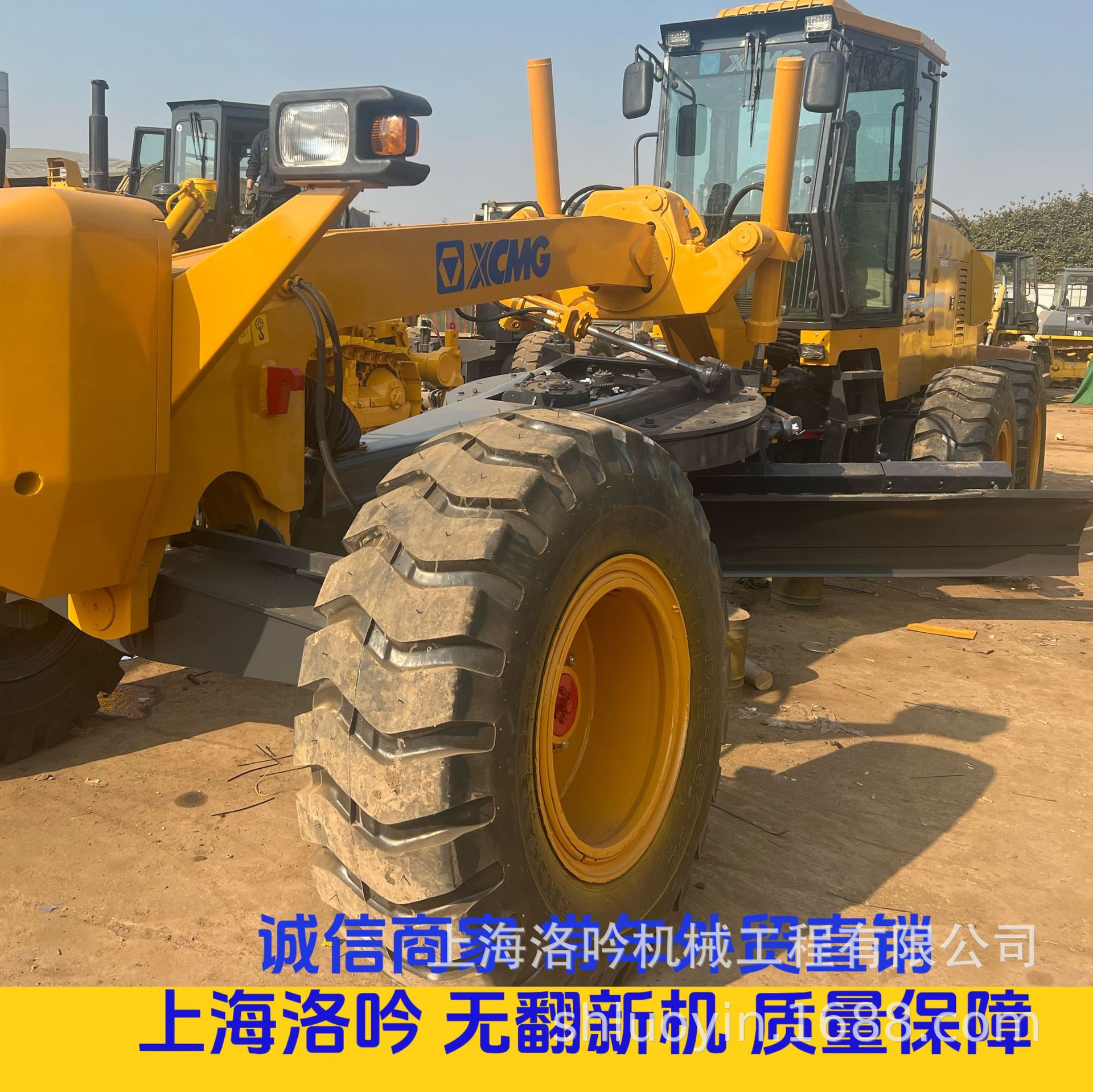 Exportación de comercio exterior XCMG 180GR nivelación XCMG 215 nivelación 140H / 140K excavadora CAT