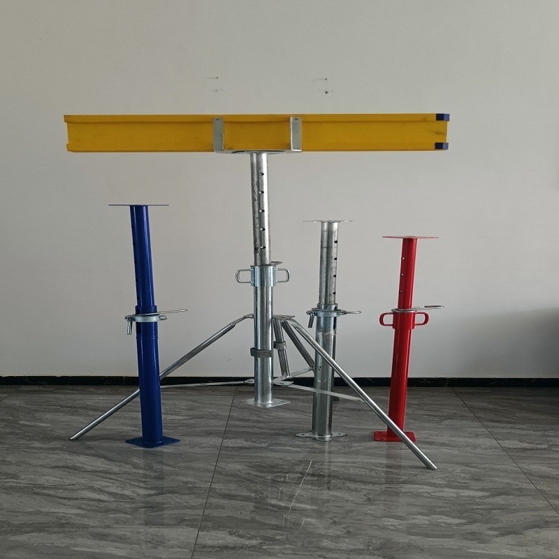 Soporte de acero soporte de acero independiente soporte de acero PC soporte de construcción de película de aluminio soporte de acero ajustable soporte de acero trípode soporte de acero