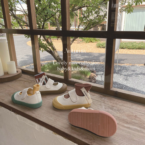 ts children's shoes spring and autumn children's shallow canvas shoes boys' sneakers girls' cloth shoes soft bottom baby kindergarten indoor shoes