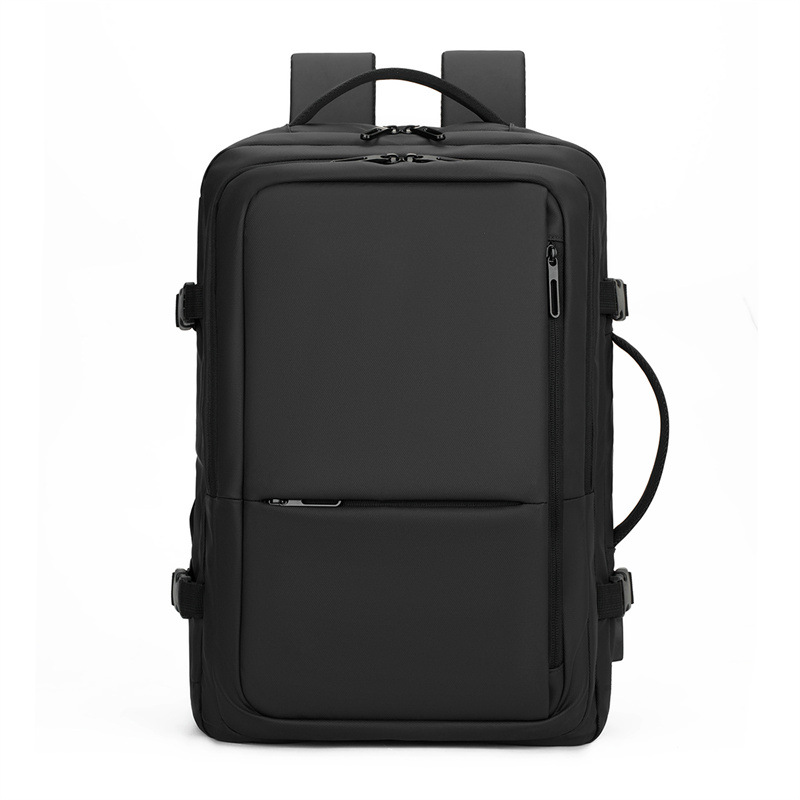 Mochila de hombre transfronteriza expandida bolsa de computadora de negocios multifuncional de gran capacidad de viaje de negocios mochila logotipo impreso