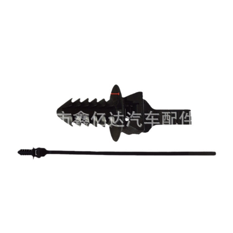 Suministro de cabeza espiral tipo abeto de nylon atadura de cables cabeza roscada tipo de perno hebilla de coche atadura de cables al por mayor Q08