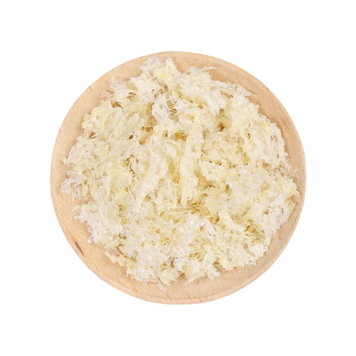 Organic Herbal Snow Fungus Wholesale Wash-Free Brew-Instant Eaten Snow Fungus Soup Golden Swallow Golden Silk Snow Fungus 50g/bottle Dropshipping White Ear
