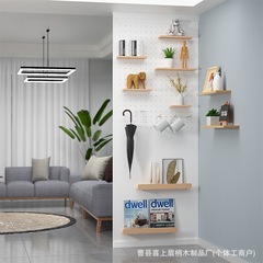 家庭用木製穴板仕切り穴板屏風置物棚天立式穴板収納展示棚