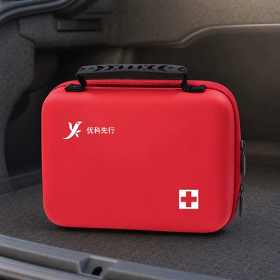 Eva Car Emergency Kit, Car Self-Driving Travel Outdoor Portable First Aid Kit, Medicine Storage Self-Rescue Set