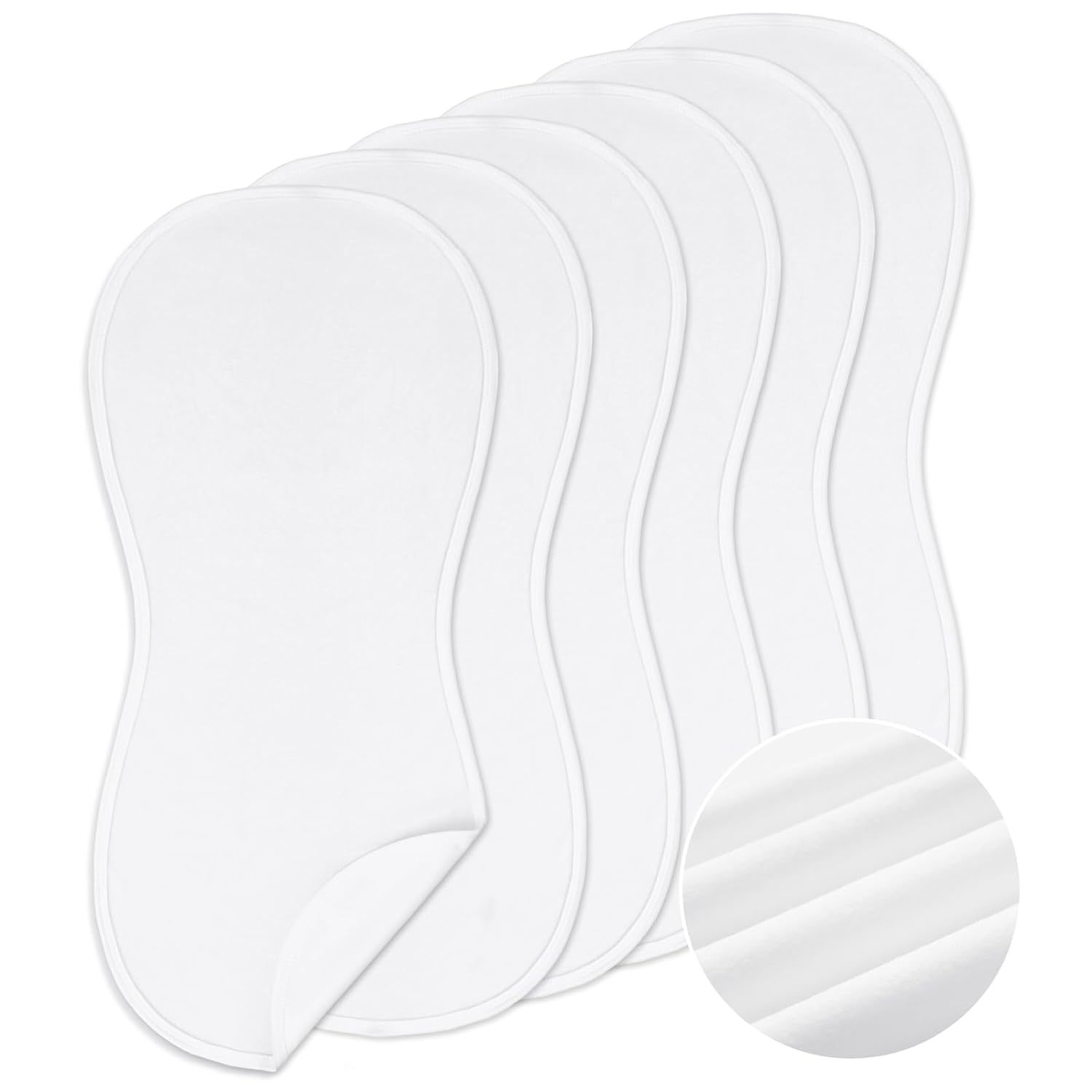 Amazon Newborn Baby 6-Pack Waterproof Changing Pads Soft and Breathable Cross-Border Hot Selling