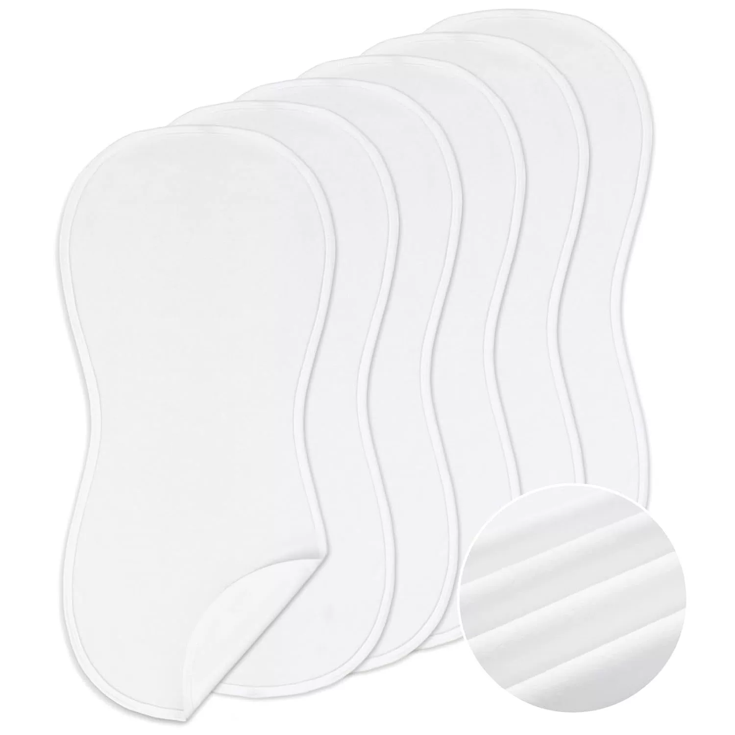 Набор из 6 водонепроницаемых пеленальных матов для новорожденных Amazon, мягкие и дышащие, трансграничный бестселлер