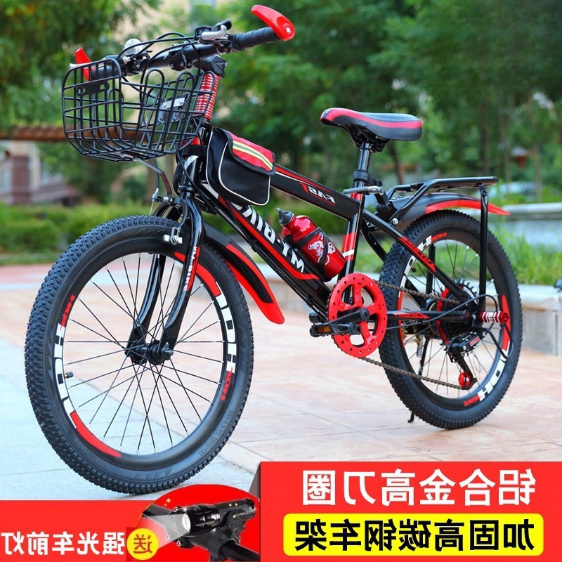 Children's Bicycle Inch Variable Speed Mountain Bike for Boys and Girls Aged Students