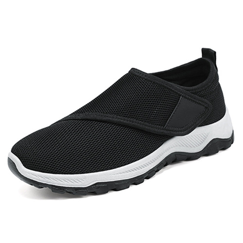 Shoes, women's casual shoes, breathable single-layer shoes, old Beijing cloth shoes, velcro, middle-aged and elderly women's shoes, soft sole, comfortable women's shoes