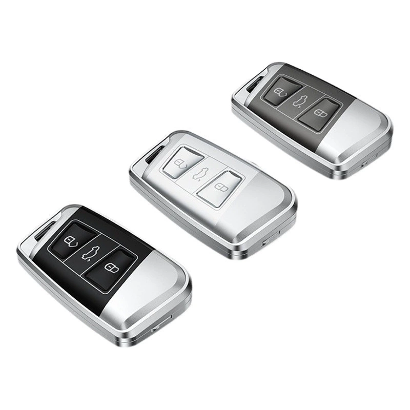 Подходит для Volkswagen Magotan B8 Чехол для ключей Новый Passat CC Wei Lou Автомобиль Алюминиевый сплав Чехол для ключей Сумка Пряжка