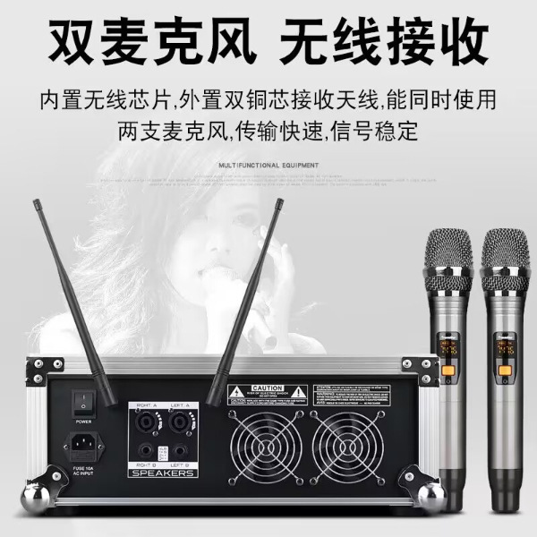 HMX8 믹서에는 파워 앰프 올인원 항공기 하울 방지 마이크 고출력 야외 무대 성능이 함께 제공됩니다.