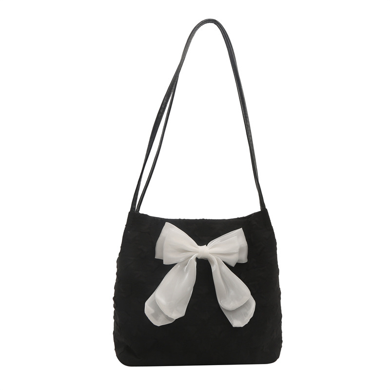 Bolso de arco de este año para mujeres 2024 nueva moda moda dulce bolso de hombro para mujeres ins clase viaje bolsa de mano