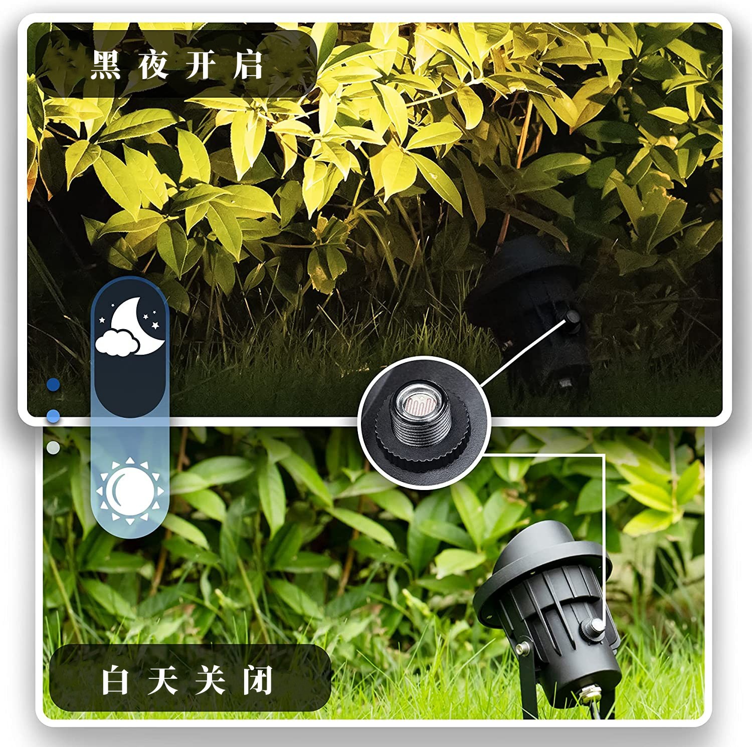 高压20W光感插针