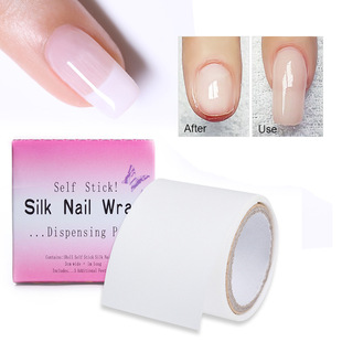 Nail Armor Sticker Silk Cloth Silk Tape Nail Repair Back Tape Crystal Light Therapy Armor Extension Tool