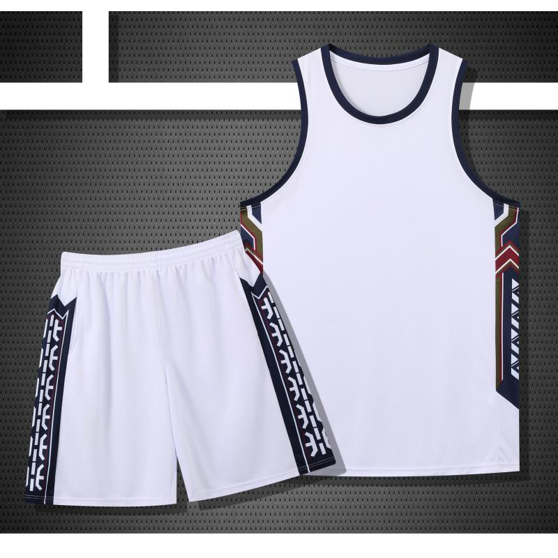 Quick-drying competition training basketball uniform suit men's basketball vest student quick-drying basketball uniform printing team uniform adult