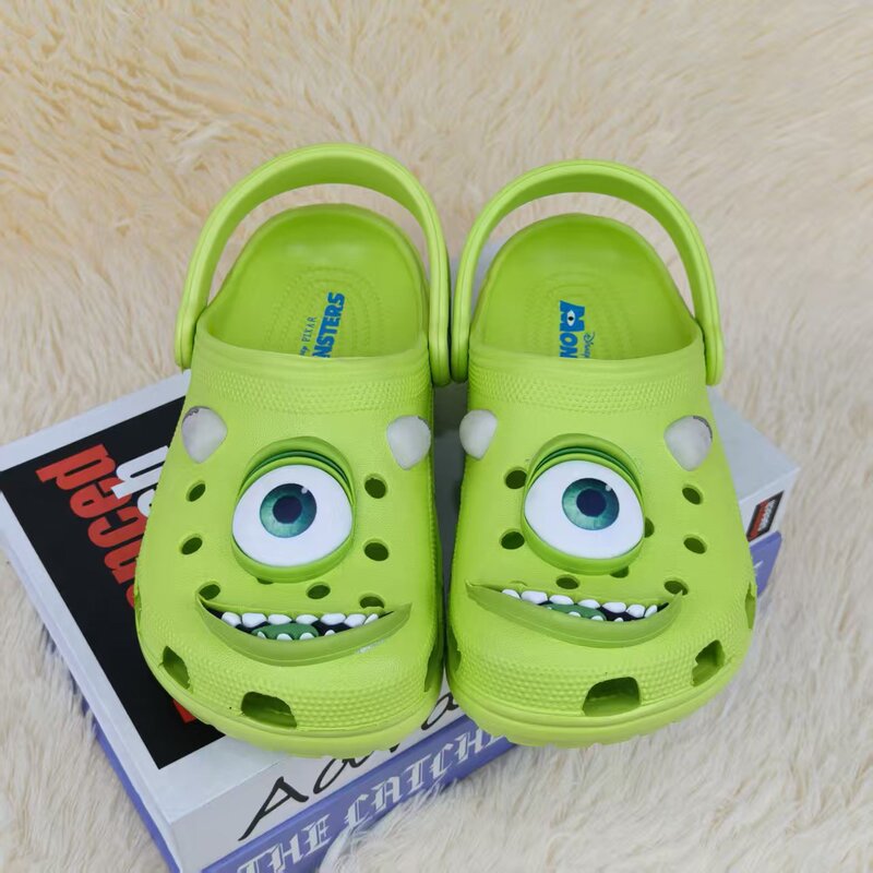 2025 New Croc Shoes Cartoon Series Monsters Power Children Adult Series Croc Shoes Sandals Wholesale