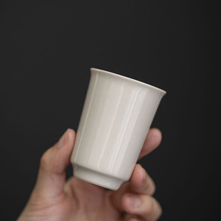 Plant Ash Tea Cup Tea Tasting Cup Ceramic Fragrance Cup Kung Fu Tea Set Tea Cup Tea Bowl Tea Cup Master Cup