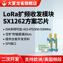 大夏龙雀LoRa无线模块LLCC68工业级通信传输spi二次开发LR30-900