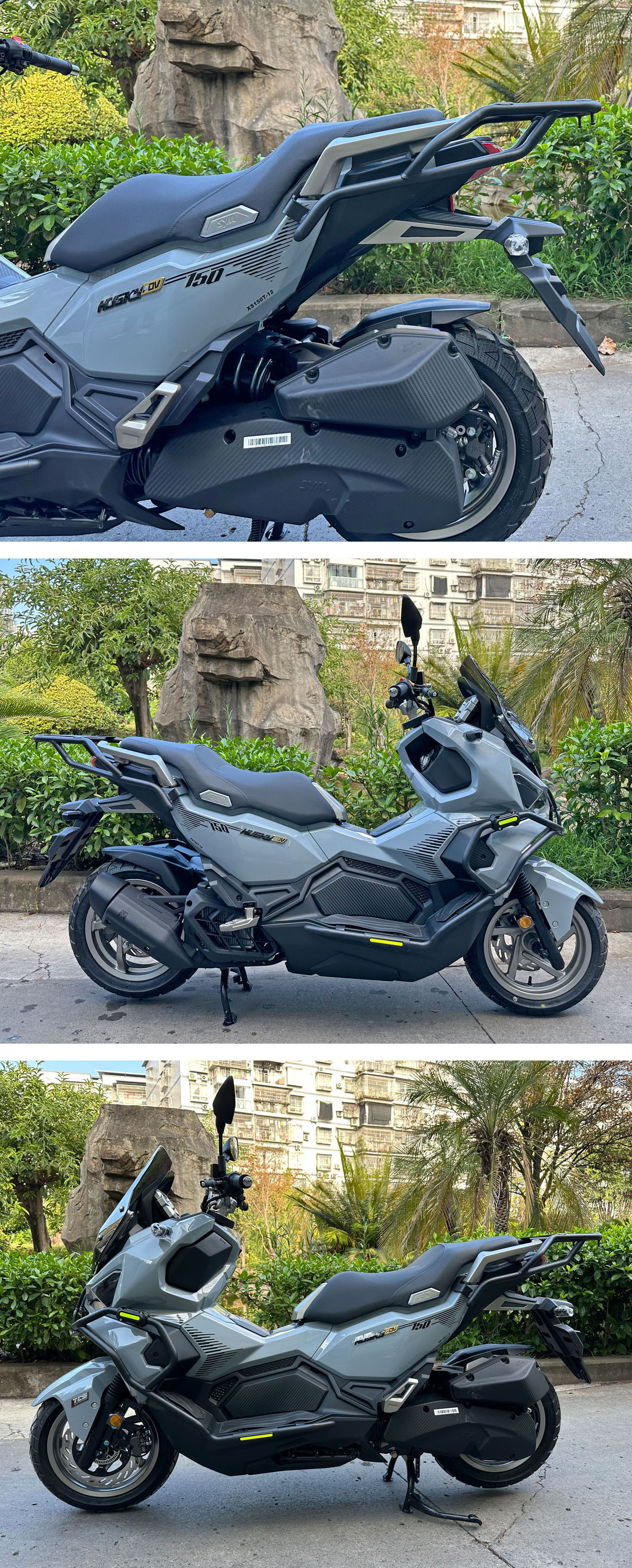 Suitable for Sanyang XS150T-12 Husky 150ADV Youth Edition Protective Bars Surrounded Bumper Anti-drop Accessories